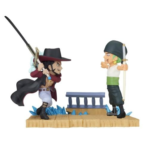 

One Piece World Collectible Figure Log Stories Roronoa Zoro VS Dracule Mihawk