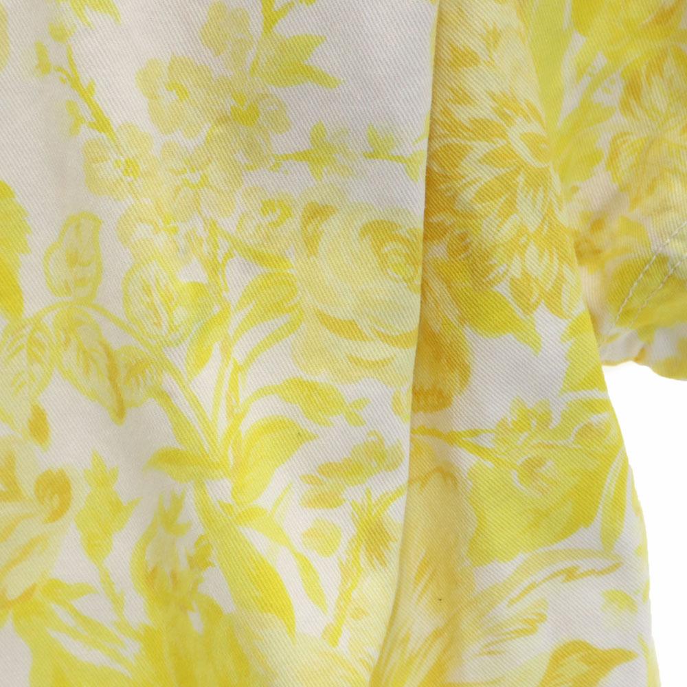 Stella Mccartney Made In Italy Floral Short Sleeve Skipper One Piece 36 Women Used