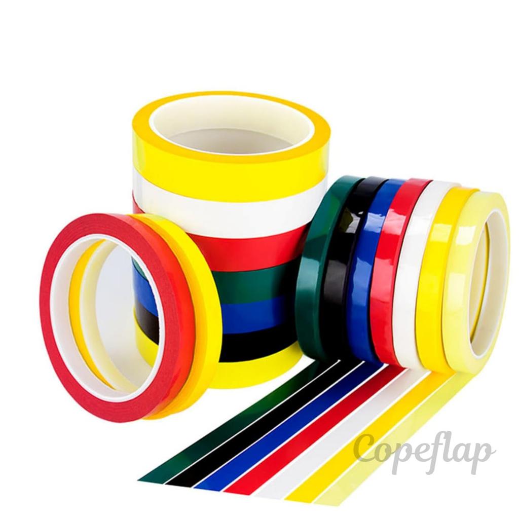 Copeflap Line Tape, 0.4 Inch (10 Mm), Waterproof Tape, Multi-functional Tape, Seal, Car, Motorcycle, White, Black, Red, Yellow (Blue)