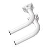 2pcs Durable J Pole Mounts Pole Mount Access Point Mount Universal Bracket Mount  Point To Point