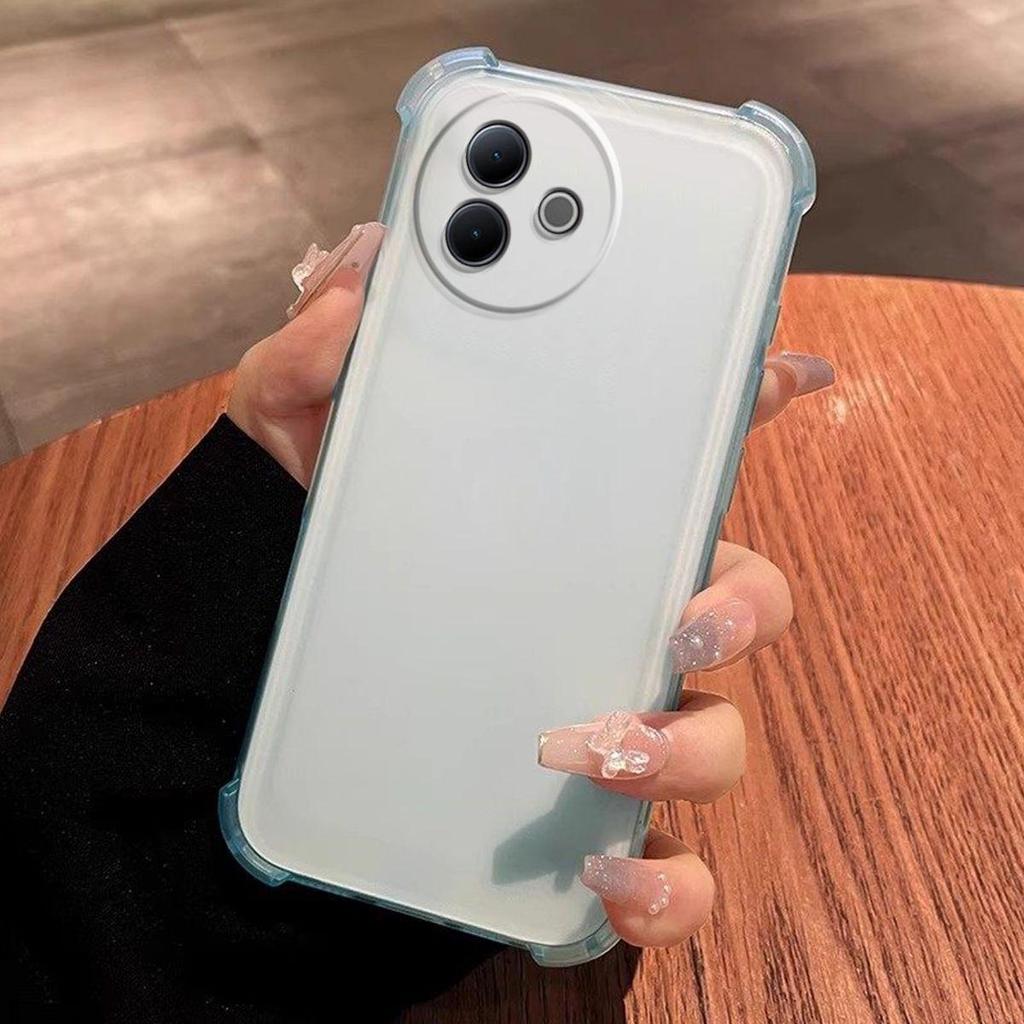 Case for Vivo Y39 5G Shockproof Airbag Bumper Casing Frosted Translucent Cover