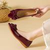 Women's Flats Shoes Solid color Pointed Toe Slip On Patent Leather Woman Shoes Casual Foldable Non-slip Ladies Loafers WSH5331