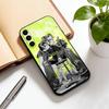 The Green Yuri Guy KiniOto Manga Phone Case For Samsung Galaxy A73,A72,A71,A70,A53,A52,A51,Soft Silicone Black Cover