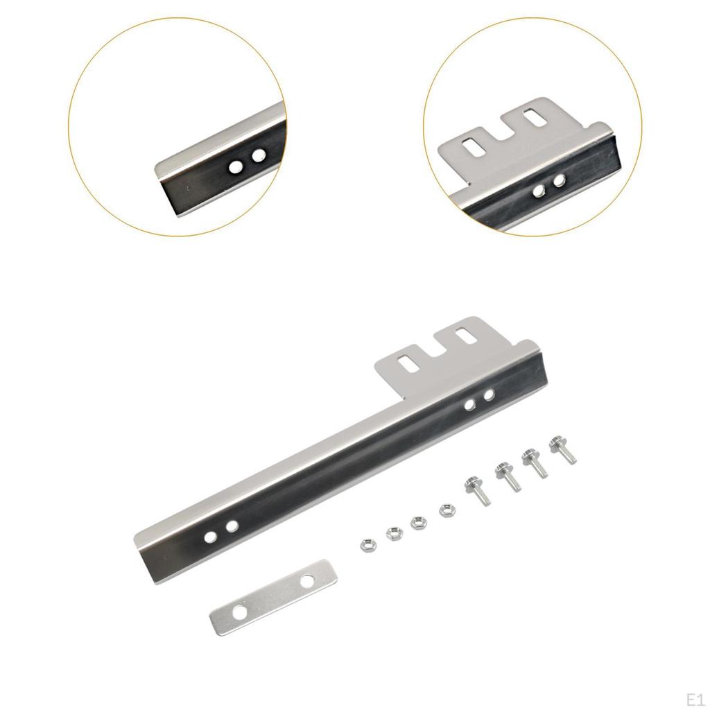 Front Plate Bracket, Holder Bar,Universal Fit Exterior Accessories, Bracket Mounting Kit