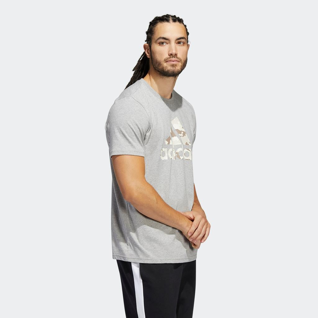 New Adidas T Shirts Men's Medium Heather Gray HE4792