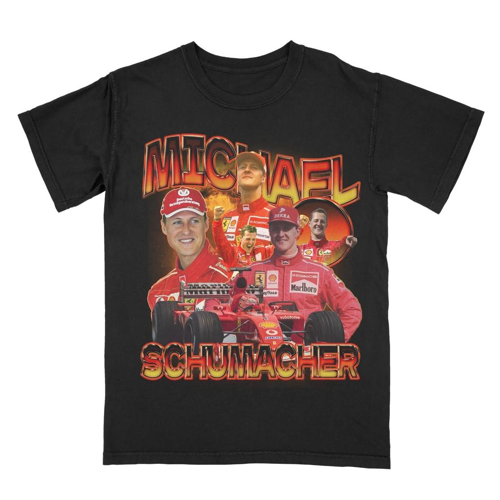 Michael Schumacher Vintage Shirt 90er Bootleg Shirt Formel 1 Racing BEST ON EBAY