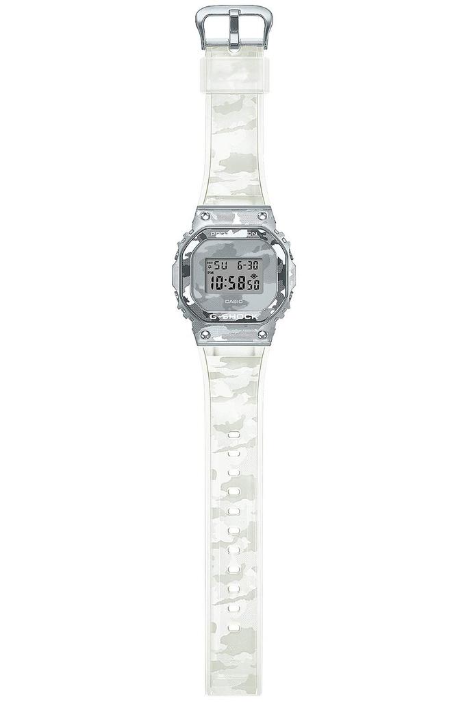 Casio Skeleton Camouflage Series Clear G-Shock GM-5600SCM-1JF Men's Watch,