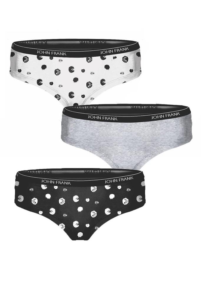 Brazilian Panties, 3 Pieces John Frank (58985)