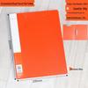 A4 Multi-color Thick Double Clip Document Holder for Office