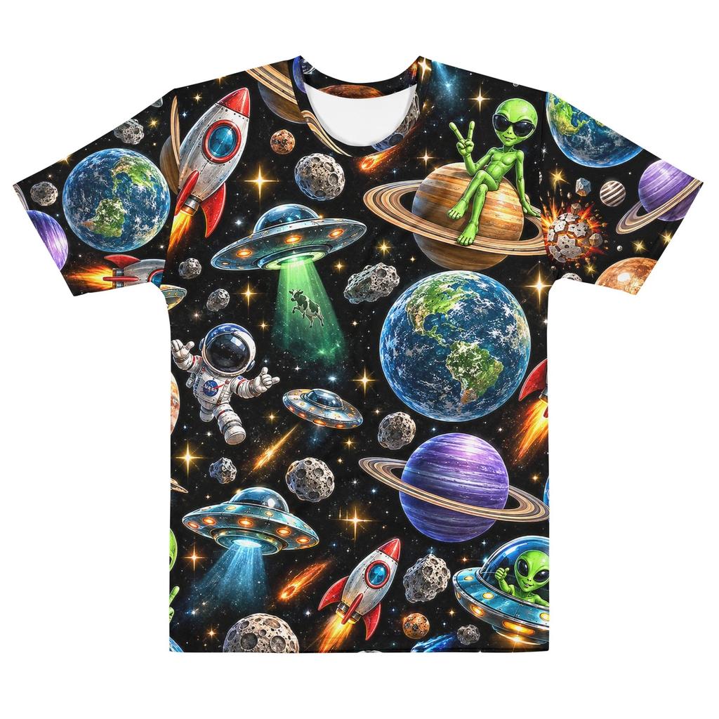 Roswell Area 51 Aliens UFO T Shirt Funny Humor Nasa Space Nerd Tee All Sizes