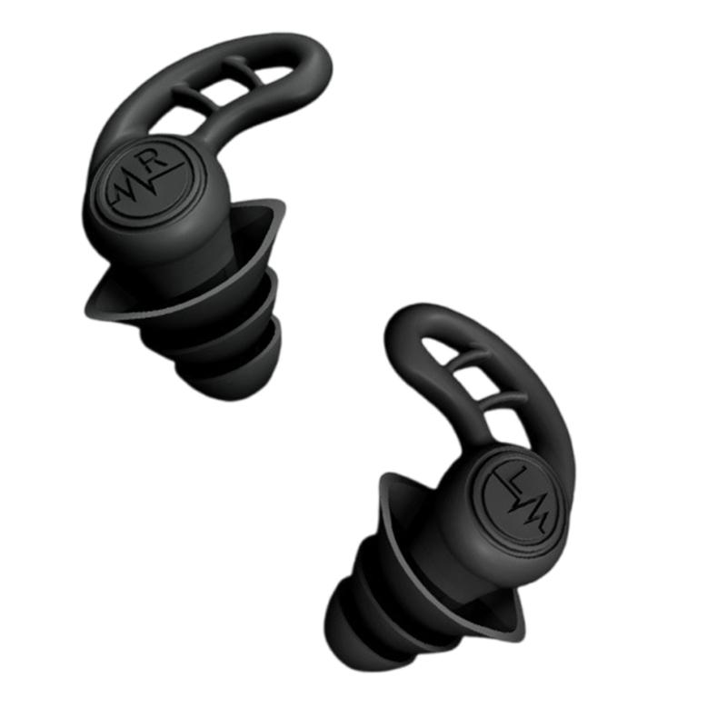 

Noise Reduction Silicone Ear Plugs for Adults Ergonomic Water Resistant Swimming Earplugs for Surfing Shower Diving чёрный