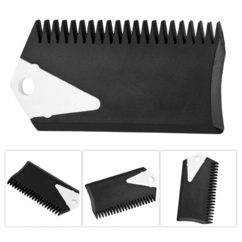 Surfboard Wax Comb Scraper with Fins Key Surfboard Wax Cleaner Maintenance Tool NonSlip Wax Scraping Comb for Water Sport