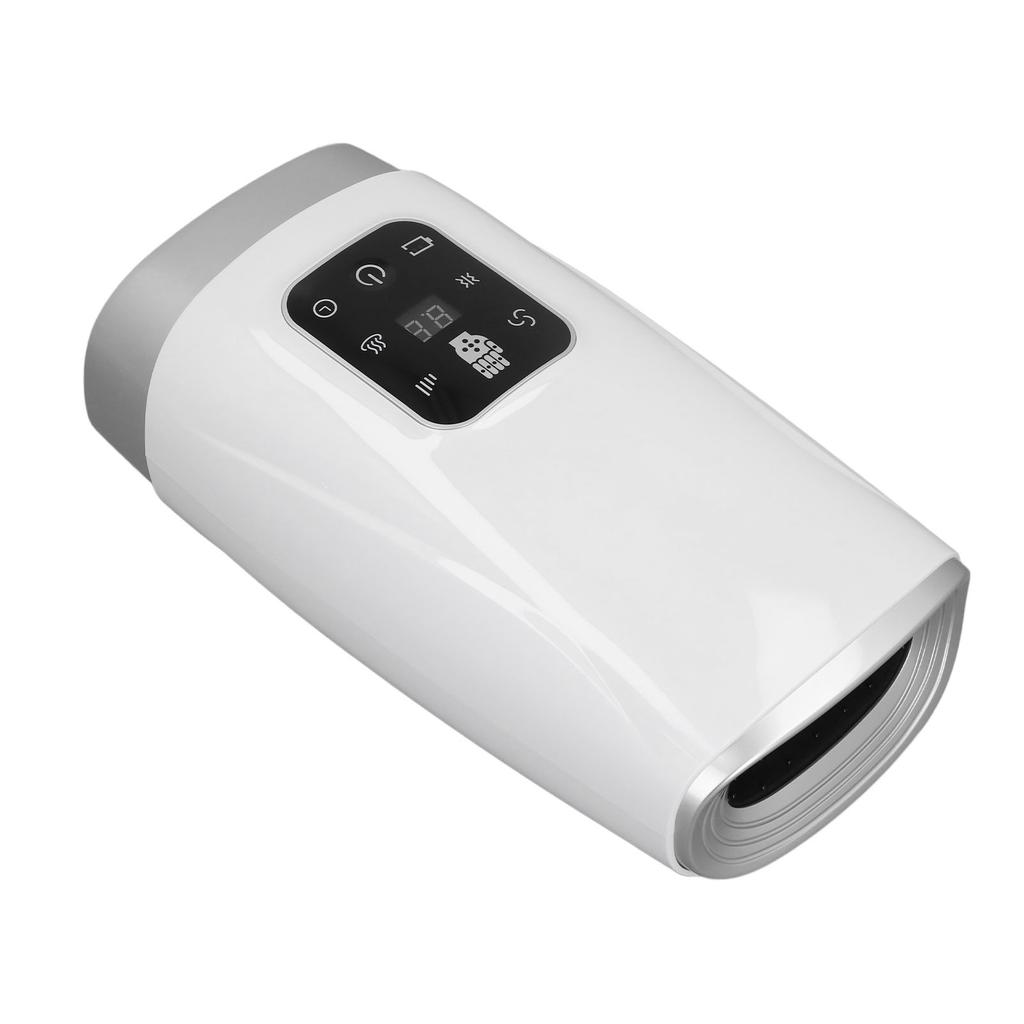 Aparat de masaj pentru mâini cu compresie termică, afișaj LCD, 2 setări de vibrație, afișaj LCD, aparat de masaj pentru mâini pentru