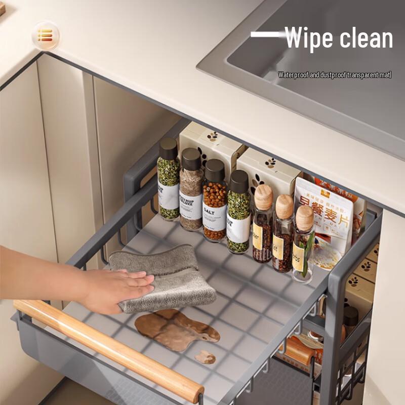 Ausziehbarer Stauraum unter der Spüle