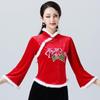 T5J Autumn/Winter Velvet Dancewear: Warm, Slimming Performance Costume