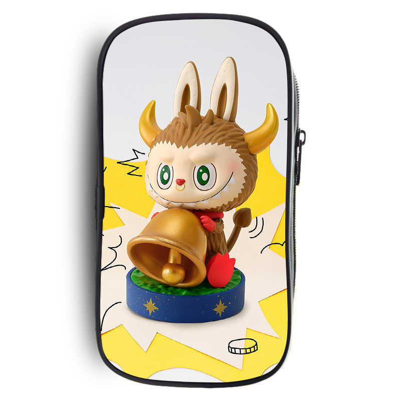 2025 Labubu Primary And Secondary School Students Cartoon Diy Printing Fashion Storage Pencil Bag