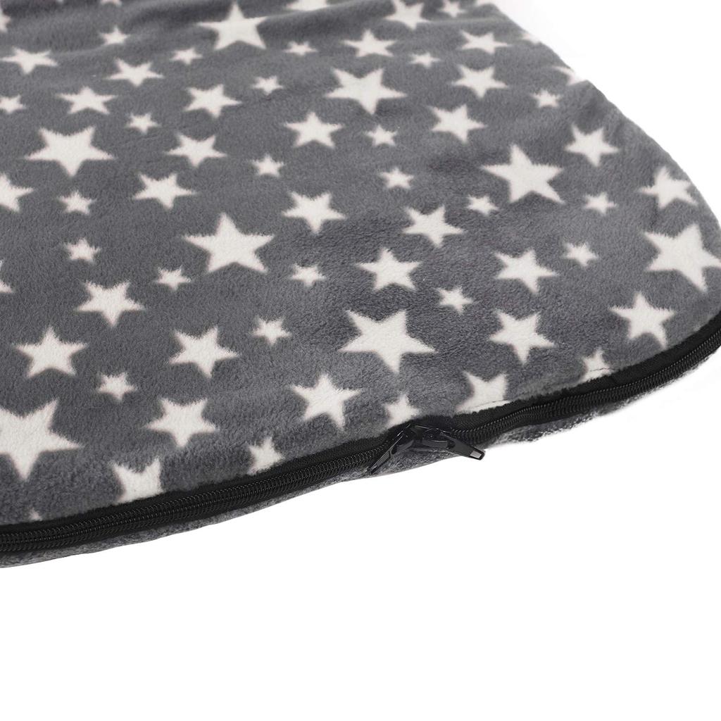 Footmuff for Stroller, Warm, Cold Protection, Autumn/Winter, Envelope Style Sleeping Bag, Warm, Soft, Star Pattern, Windproof, Swaddle, Baby Cuddle, M
