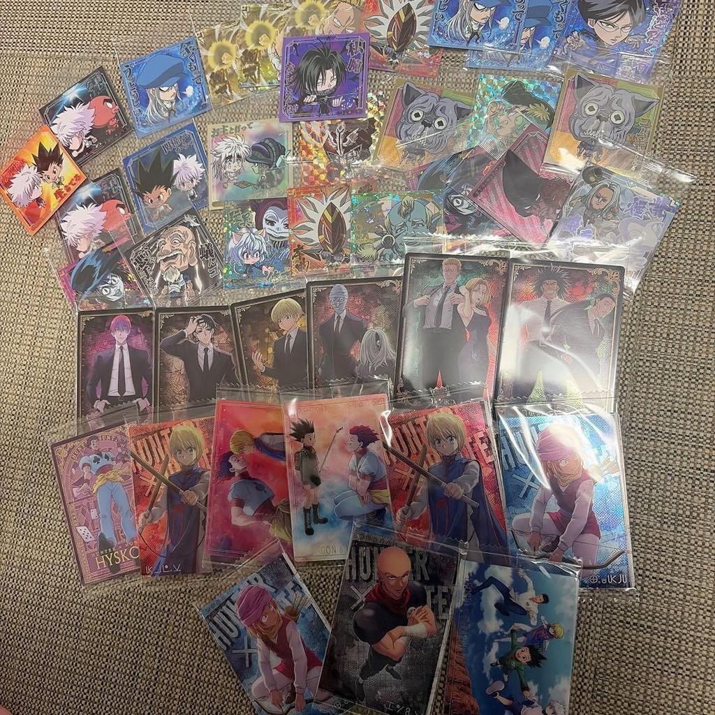 Used HUNTER X HUNTER Ita-Jaga Wafer Hisoka Killua