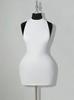 European and American Popular Neck Halter Slim Hip Dress Black Spice Girl Short Skirt Slimming Sleeveless Skirt