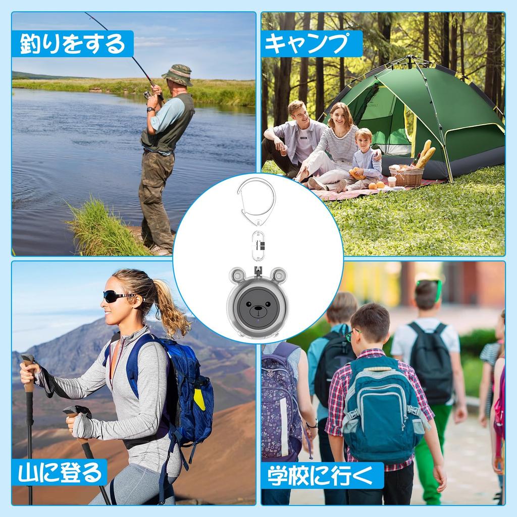 Coolooda Ultrasonic Insect Mosquito Pest Ultrasonic Mosquito Insect Pest Electromagnetic USB Long Standby Can Be Used Continuously for Up to 40 Comes