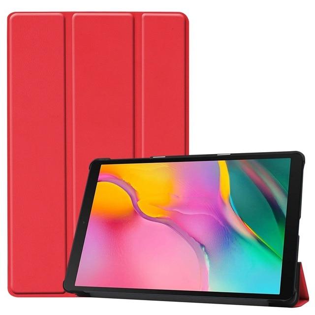 For Samsung Galaxy Tab A 10.1" 2019 T510 T515 Magnetic Tablet Cases  for Tab A 8inch SM-P200 SM-P205 S Pen Wake-Sleep Folding Folio Shell