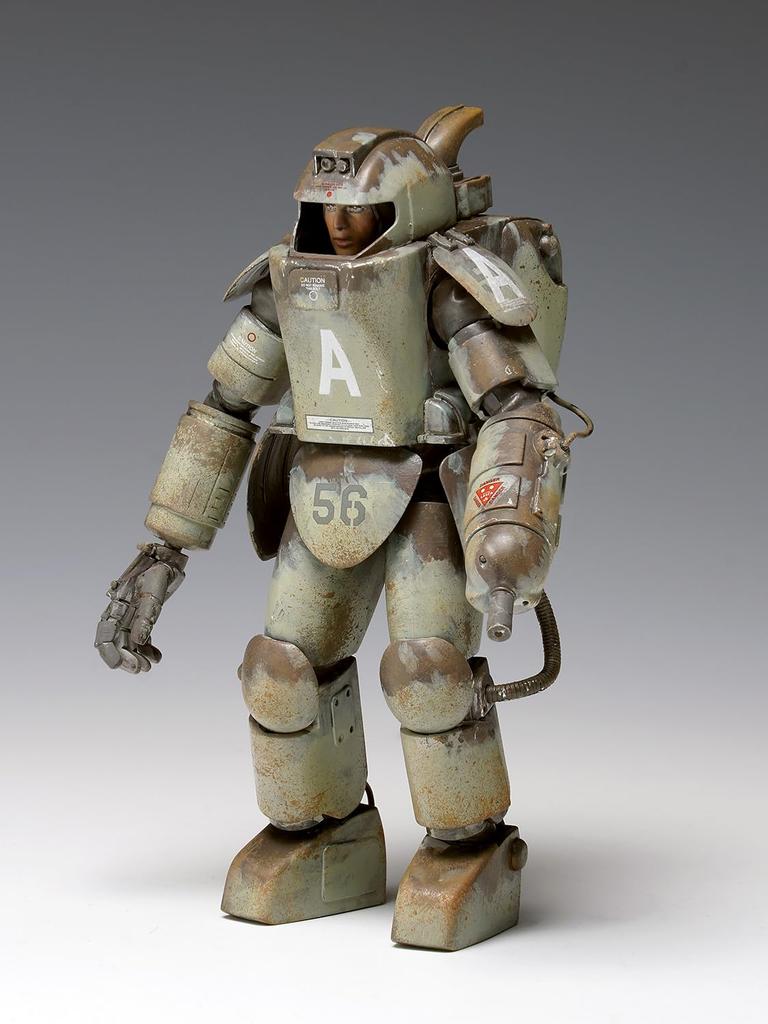Wave Maschinen Krieger Approximately 11cm Plastic Model Kit A.F.S. Mk.I & A.F.S. Mk.II Set, 1/20 Scale, Tall, MK-076 (Person)