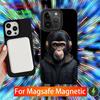 Monkey Gorilla Ape COOL Phone Case For iPhone 16,15,14,13,12,11,Pro,Max,Plus,Mini,SE New Magsafe Magnetic Wireless Charging