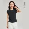 Tencel Lyocell Wool Flying Sleeve T-shirt Women's Summer New Cool Commuter Short-sleeved Top