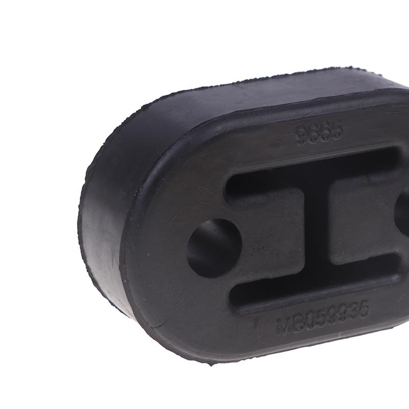 2 Stück 2 Löcher Auto Gummi Auspuff Endrohr Halterungen Aufhänger Isolator Ersatz Auspuffhalterung Universell