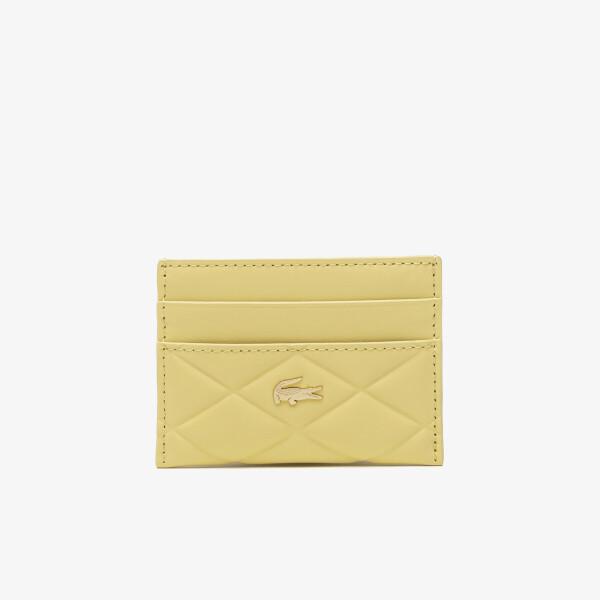 Lacoste Card Wallet T31 Yellow Crocodelle