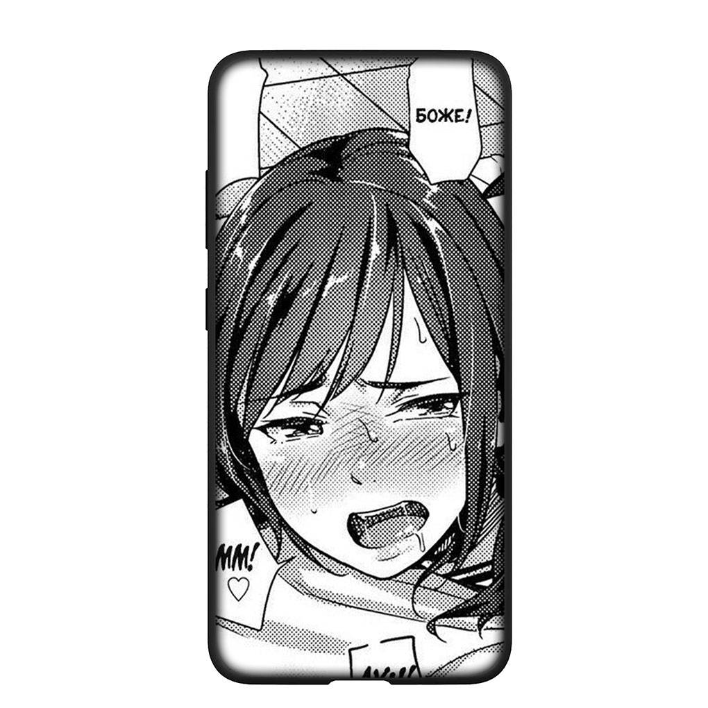 Phone Case for Samsung Galaxy S25 S24 S23 iPhone 16 15 Xiaomi Redmi Note 14 13 12 16E 11 Pro Max OPPO Moto Huawei Anime Girl Sugoi Senpai Waifu Cover