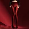 Women's Bottom Stockings Deep Crotch Seamless Pantyhose Autumn Winter 12 Lycra Leggings Ultra Elastic Butt-Lifting Sockings