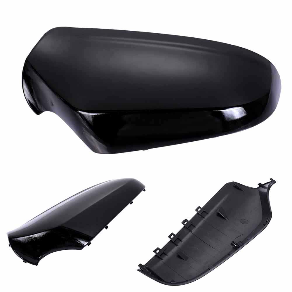 Wing Door Mirror Covers For Nissan Qashqai J10 2007 2008 2009-2014 For Dualis J10 2007-2014 Exterior Part For Car Textured Black - 34 - View #2