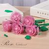 DIY Rosenbaustein Blume Weihnachten Valentinstag Geschenk Neujahrsgeschenk Schreibtischornament
