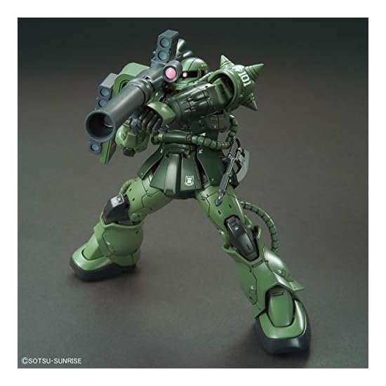 BANDAI SPIRITS HG Mobile Suit Gundam THE ORIGIN Zaku II Type C-6/R6 1/144 Scale Color-Coded Plastic