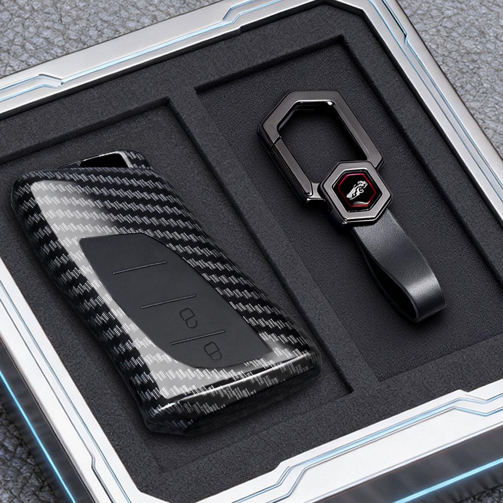 Abs Carbon Fiber Car Remote Key Case Cover Shell Fob For Lexus Nx Es Ux Us Rc Lx Gx Is Rx 200 250H 350H Ls 450H 260H 300H Ux200