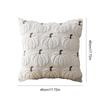 1/2Pcs Halloween Pumpkin Fall Throw Pillow Covers Faux Fur Pillow Covers Accent Pillowcase for Living Room Bedroom Halloween