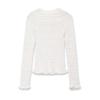 Spring 2026 European Style Women's Long Sleeve Honeycomb Knitwear