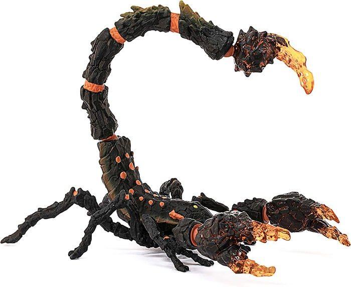 Scorpion De Lave, Figurine Fantastique Avec Pièces Mobiles Et Rotatives, Jouet Monstre Pour Enfants Dès 7 Ans - Schleich 70142