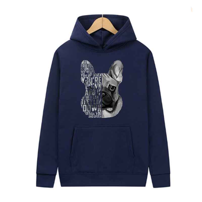 

Handsome French Bulldog Print Hoodie Fashion Trends Hoodie Tops Men Casual Streetwear Pullover Spring Autumn Unisex Clothing 3XL