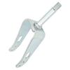 Wheelchair Front Wheel Fork Steel Bearing Wheel Front Fork for Wheelchair Replacement Parts