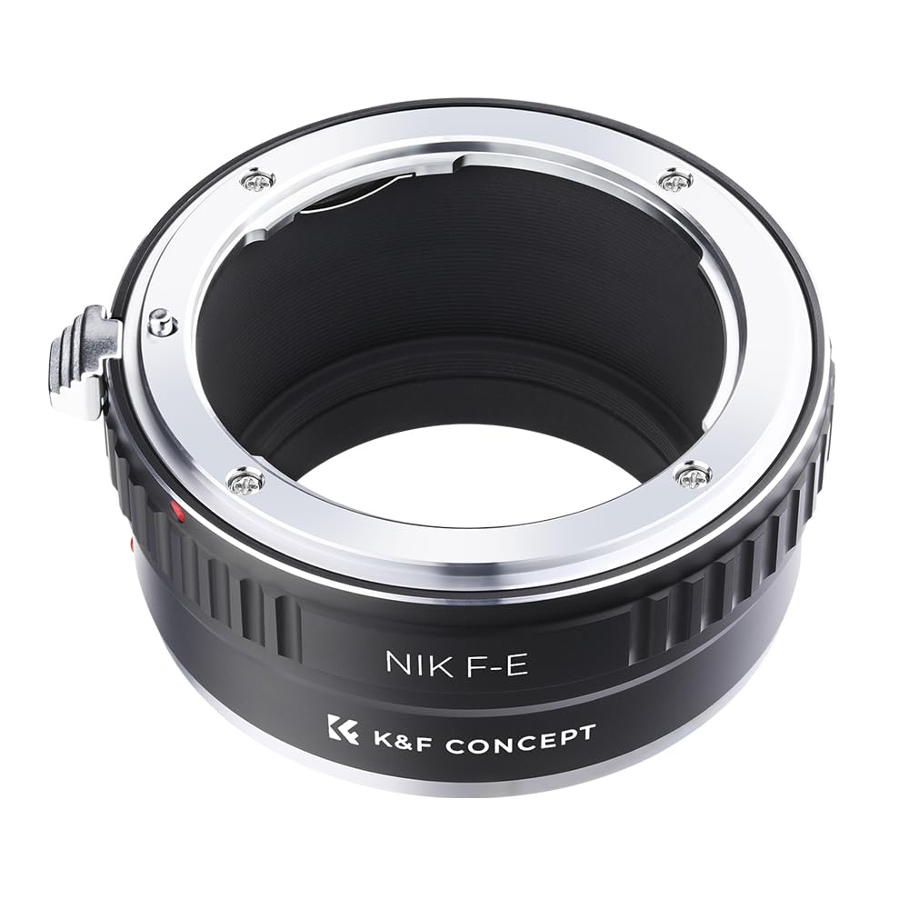 Concept Mount Adapter Nikon F Mount to Sony E Mount Conversion Nikon Compatible AI Lens NEX Camera Compatible Lens Adapter Copper VG20 Exclusive High