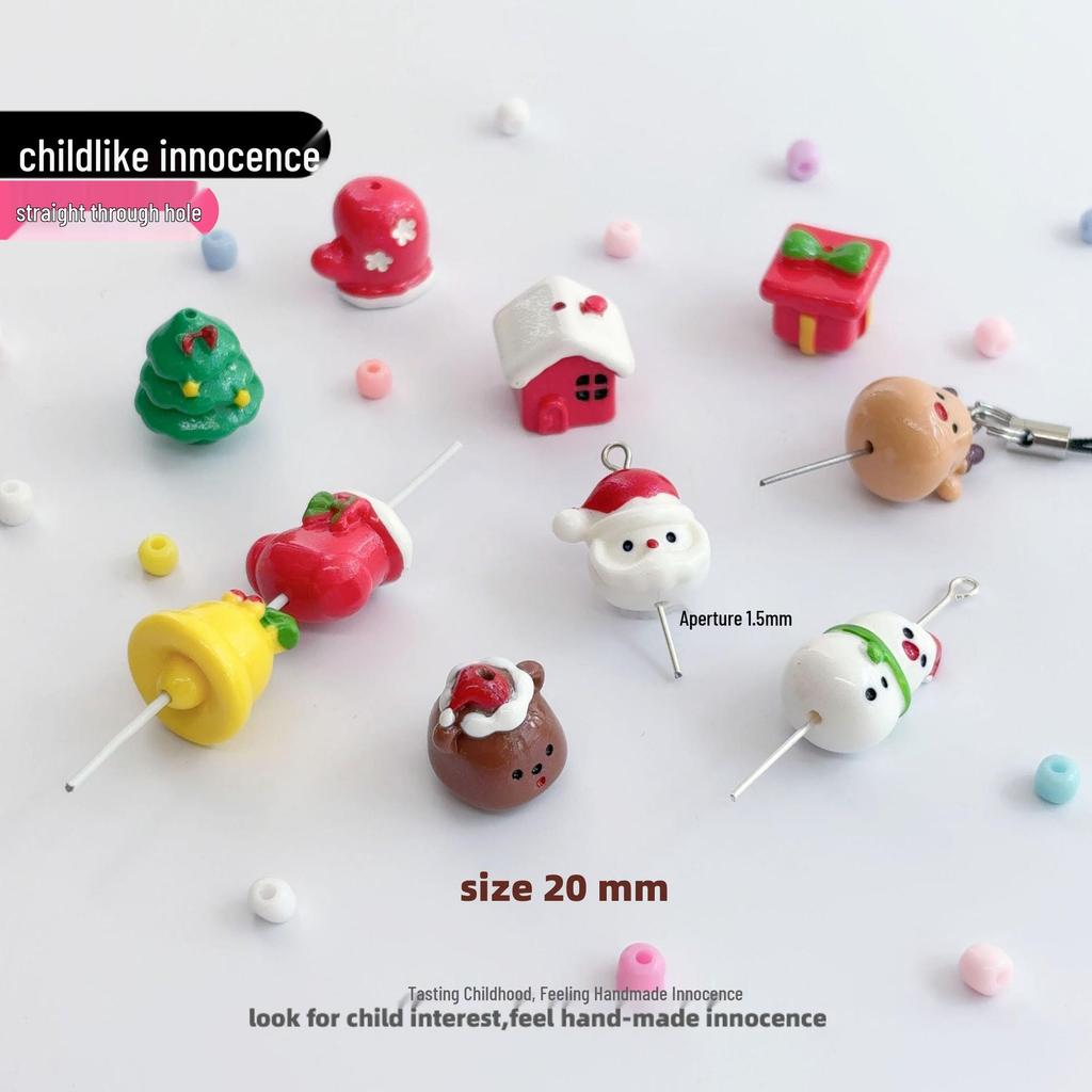 XN Miss Christmas 3D Handmade Ornament - DIY Holiday Pendant Decoration