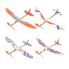 3Pcs Rubber Band Powered Aircraft Model Lightweight Kids Educational Throwing Glider Airplane Toddlers Boys Girls Outdoor Flying Plane Toy