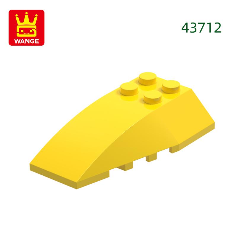 

29Pcs/lot 43712 Wedge 6 x 4 Triple Curved Construction Blocks Moc Colour Accessories Works With featuring Block DIY Spare Parts Toy about 29pcs