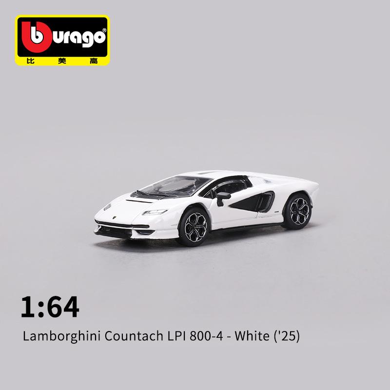 

In Stock Bburago 1:64 Ferrari 250 Gto Lamborghini 3000 Lpi 800-4 Replica Alloy Car Model Custom Children S Toys Gifts Collection