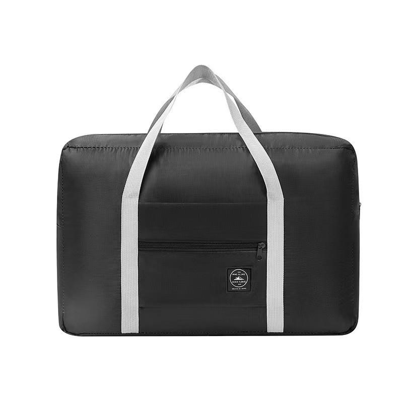 1Pc Red/Navy/Green Multifunctional Folding Travel Bag Single Shoulder Hand Luggage Bag Large Capacity Luggage Storage Waterproof