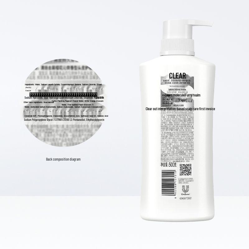 Clear Cherry Blossom Refreshing Anti-Dandruff Scalp Care Shampoo