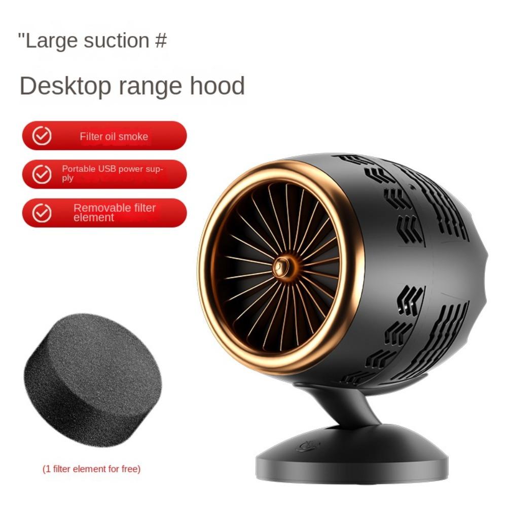 

Черная настольная вытяжка, кухонные гаджеты, вентиляционный шкаф, новый кухонный вытяжной вентилятор для кемпинга