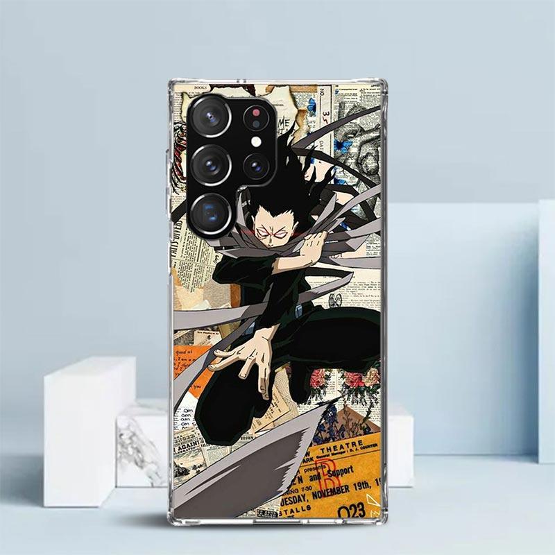 

My Hero Aizawa Shouta Phone Case For Samsung Galaxy S24 S25 Edge S26 Ultra S22 S23 Plus S21 + S20 FE Soft TPU Back Cover Galaxy Samsung S21 FE